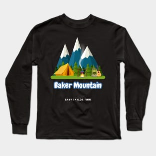 Baker Mountain Long Sleeve T-Shirt